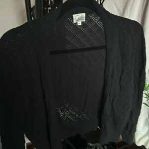 Woman’s Sweater Lightweight Cropped Cardigan